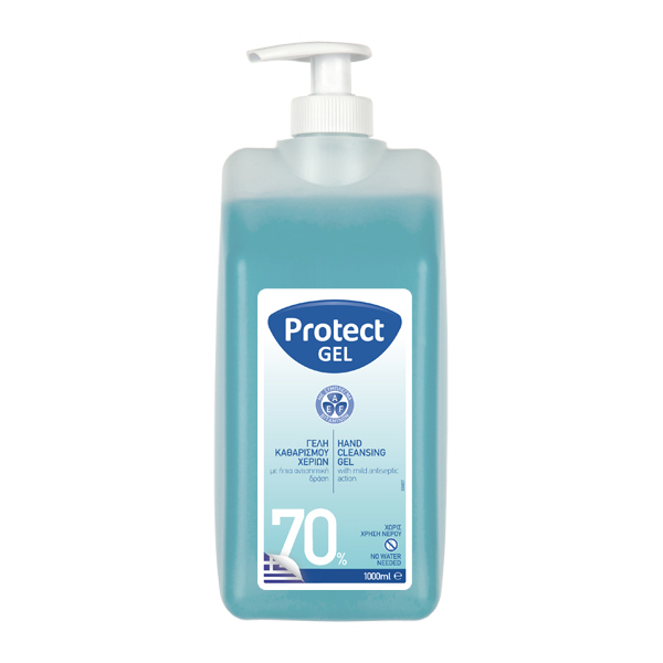 Protect Αλκοολούχο Αντισηπτικό Gel 70% 1000ml