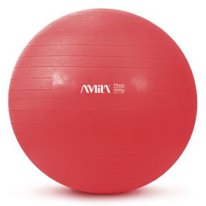 Amila Μπάλα Γυμναστικής Κόκκινη 75cm