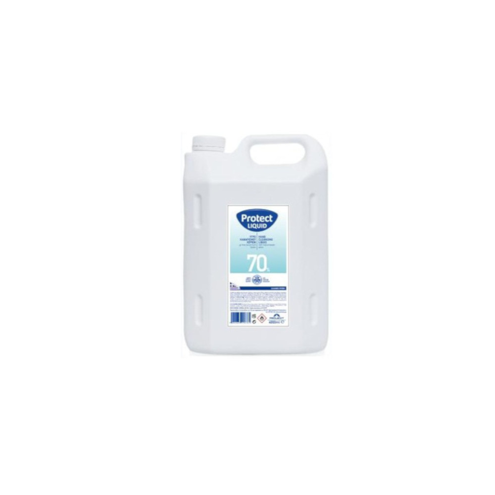 Protect Αλκοολούχο Αντισηπτικό Liquid 70% 4000ml