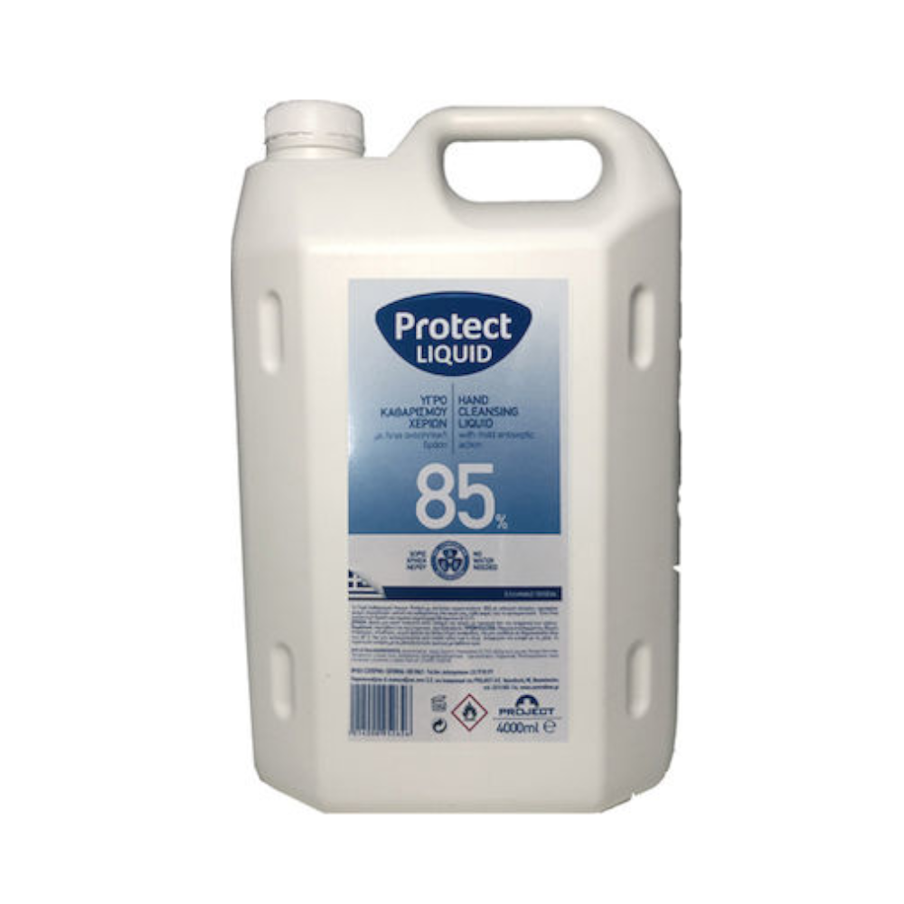 Protect Αλκοολούχο Αντισηπτικό Liquid 85% 4000ml