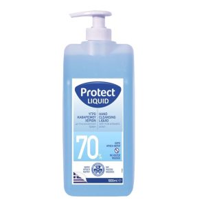 Protect Αλκοολούχο Αντισηπτικό Liquid 70% 1000ml
