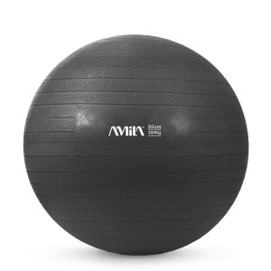 Amila Gymball 55cm Μπάλα Γυμναστικής Μαύρη