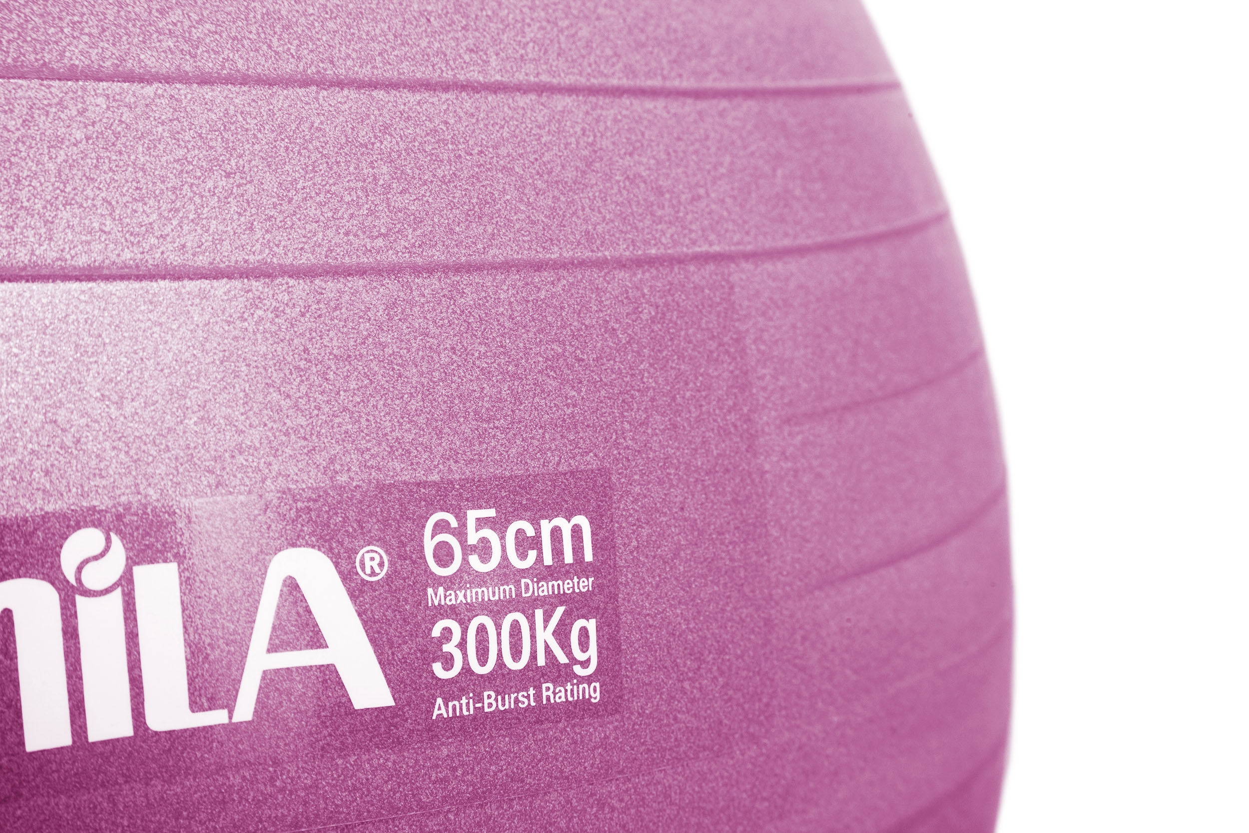 Amila Gymball 65cm Μπάλα Γυμναστικής Ροζ - Image 2