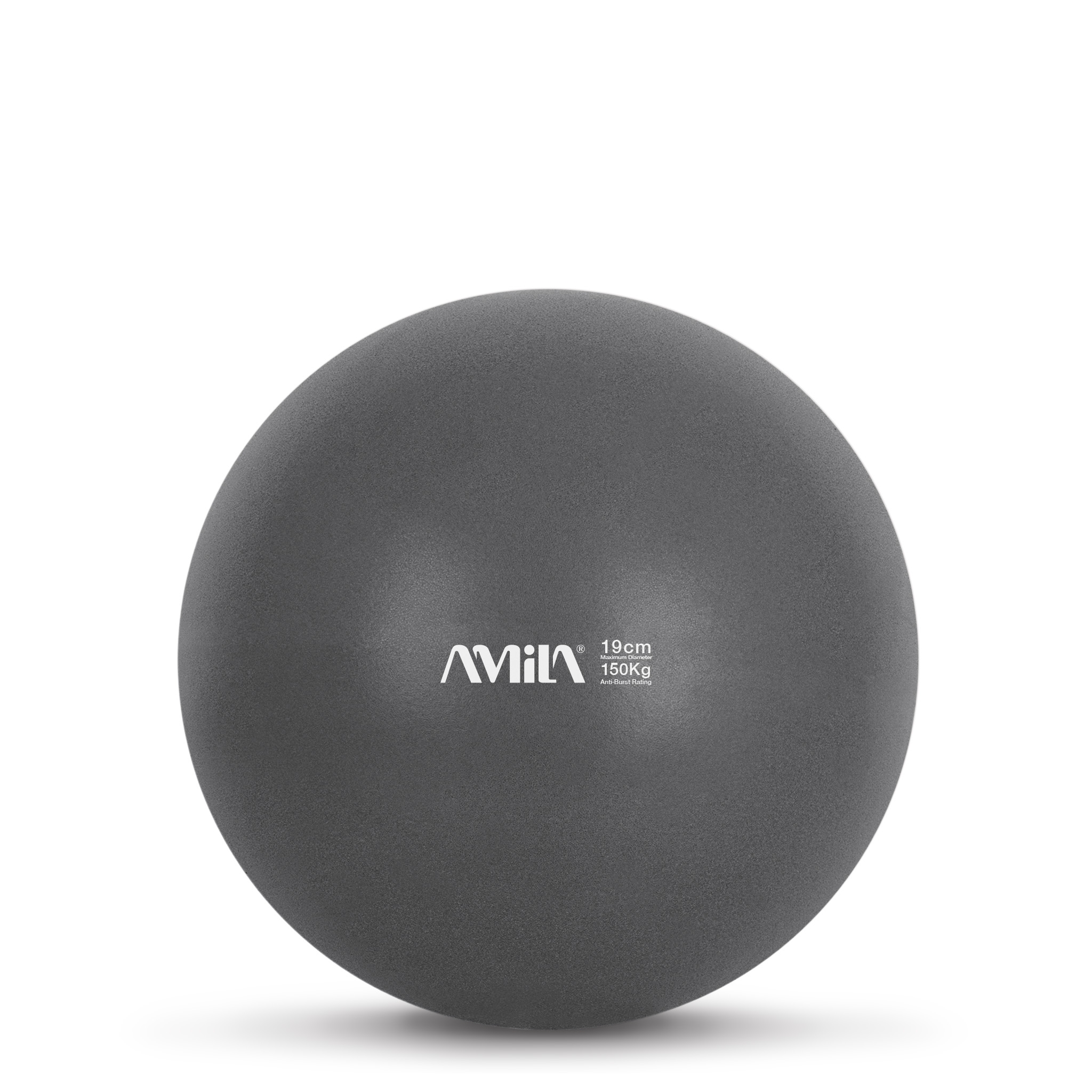 Amila Μπάλα Γυμναστικής Pilates Ball 19cm Μαύρη