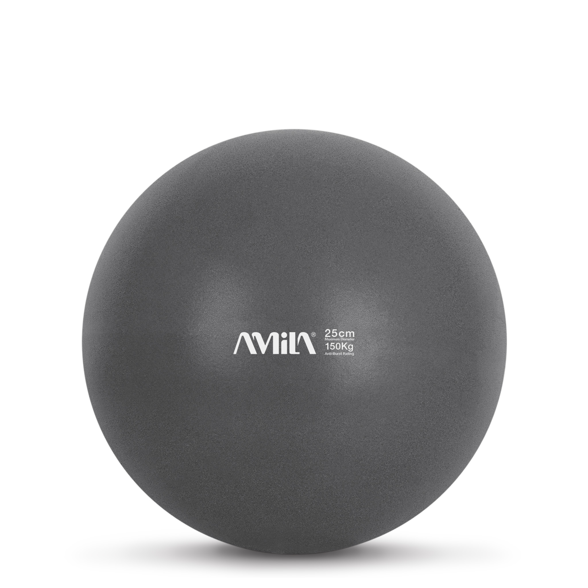 Amila Μπάλα Γυμναστικής Pilates Ball 25cm Μαύρη