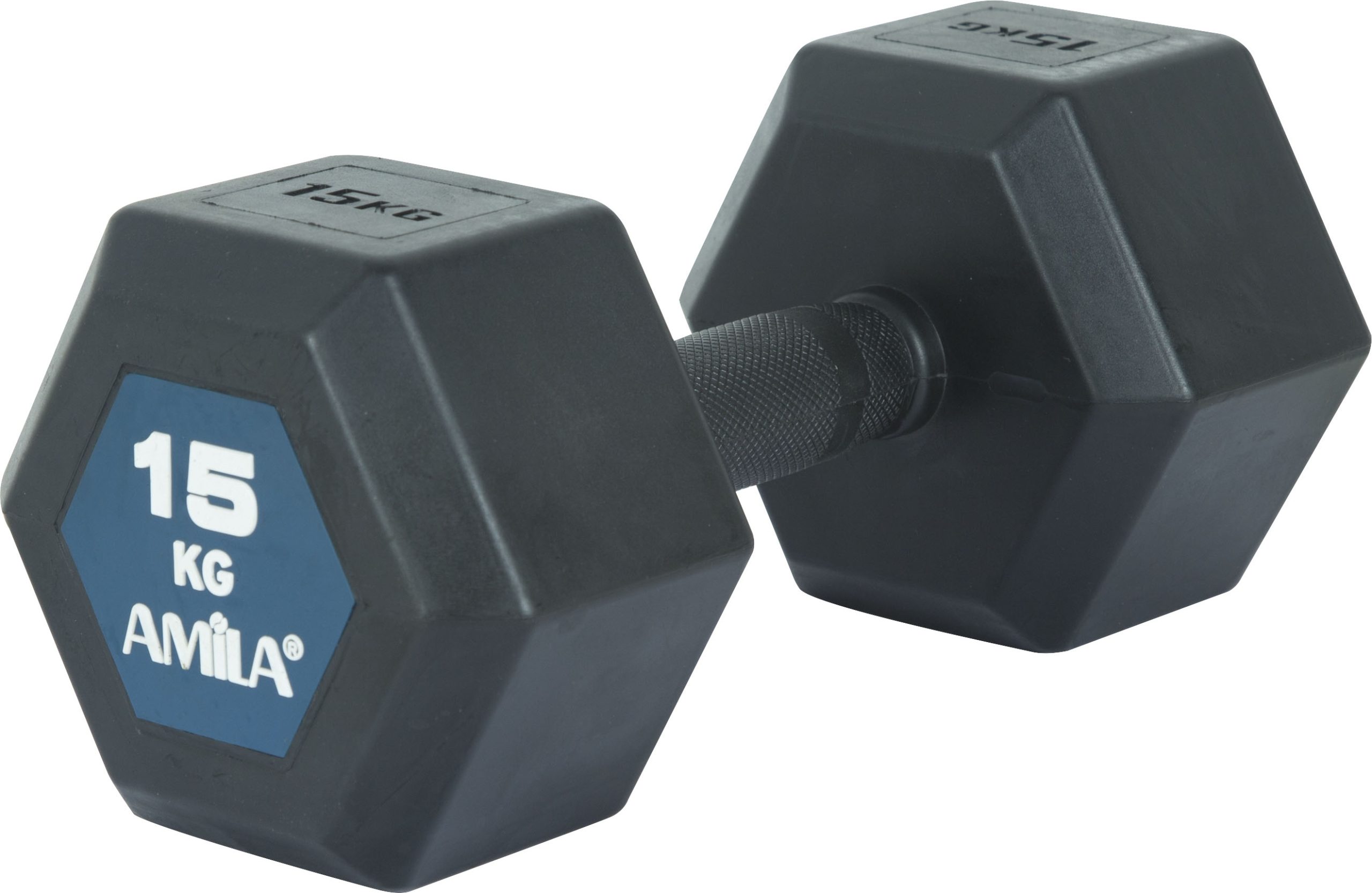 Amila Αλτήρας Εξάγωνος Original Rubber H 15Kg