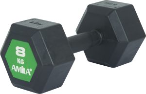 Amila Αλτήρας Εξάγωνος Original Rubber H 8Kg