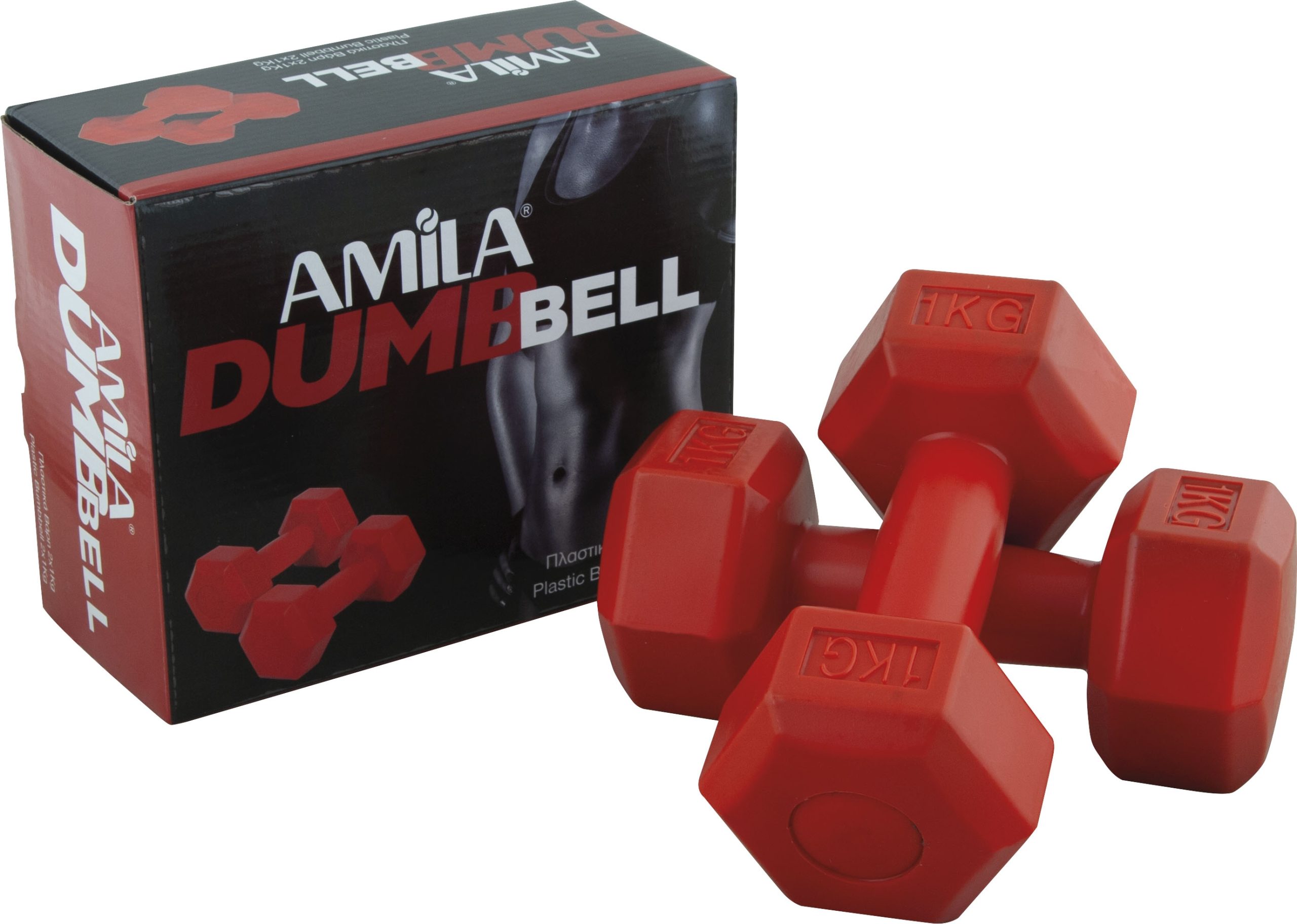Amila Αλτήρας Εξάγωνος Plastic Series 2x1Kg - Image 2