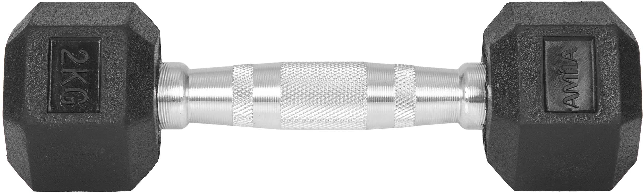 Amila Αλτήρας Εξάγωνος Rubber Cover Class A 2Kg - Image 2