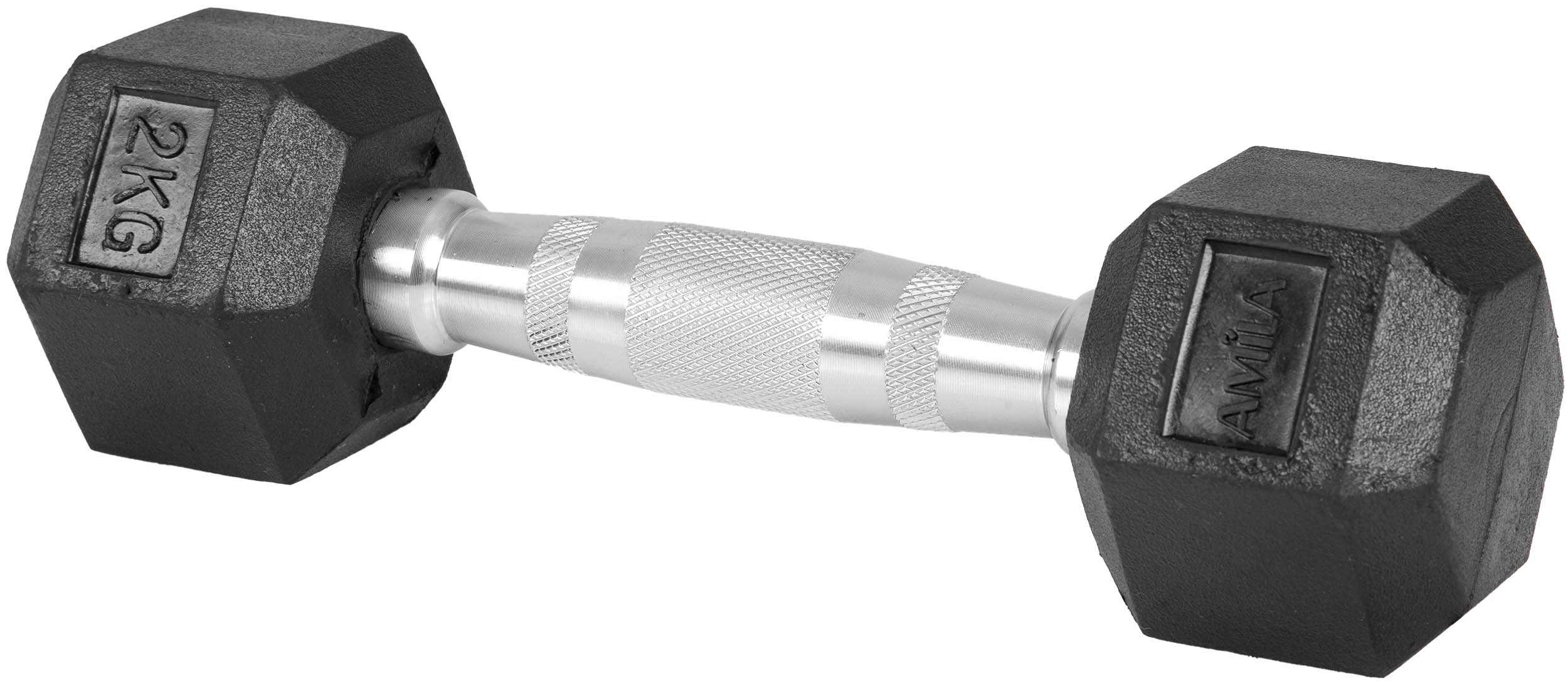 Amila Αλτήρας Εξάγωνος Rubber Cover Class A 2Kg - Image 3
