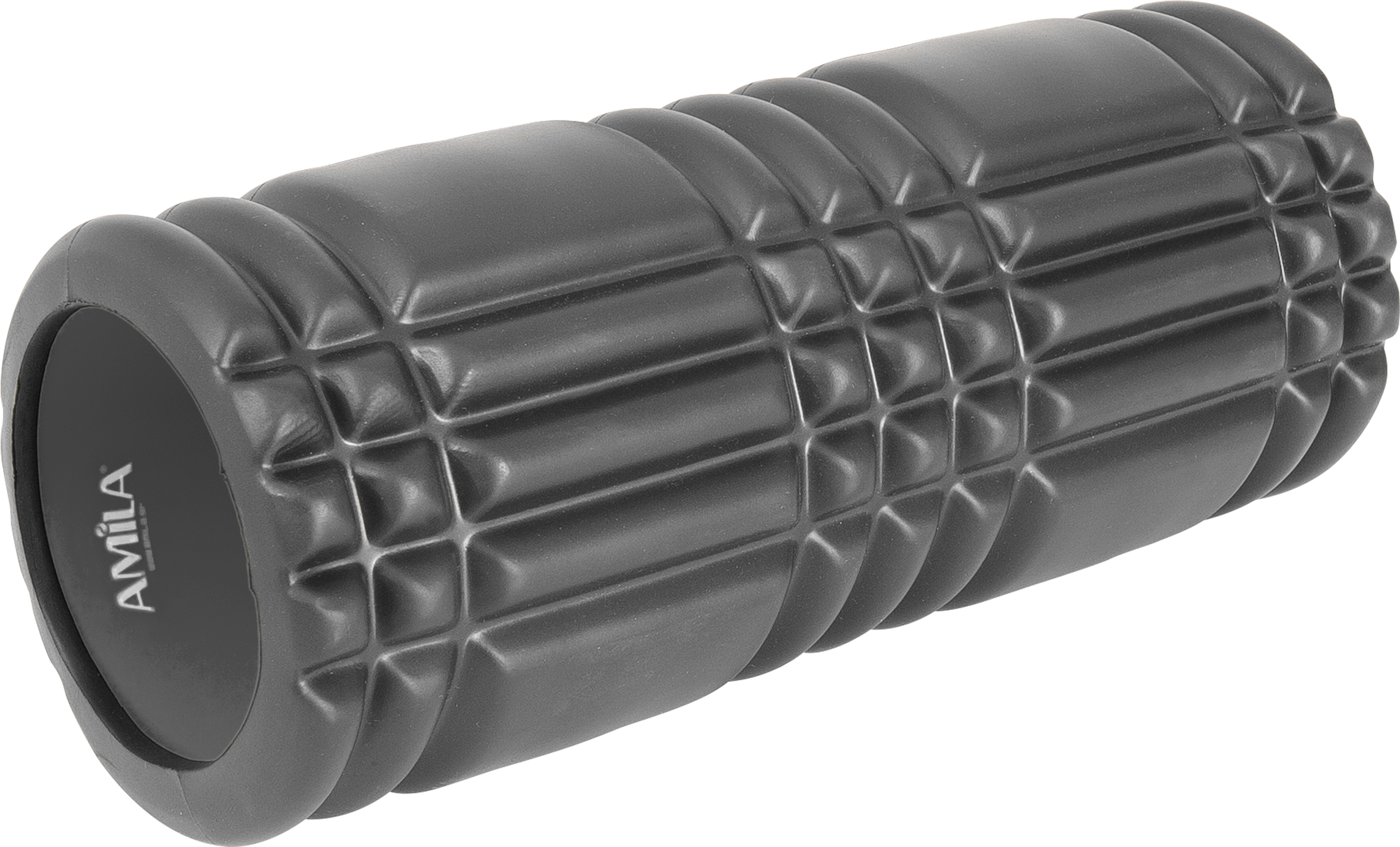 Amila Κύλινδρος Ισορροπίας Foam Roller Plexus 14x33cm Μαύρο