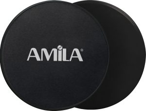 Amila Gliding Pads Δίσκοι Ολίσθησης Μαύρα