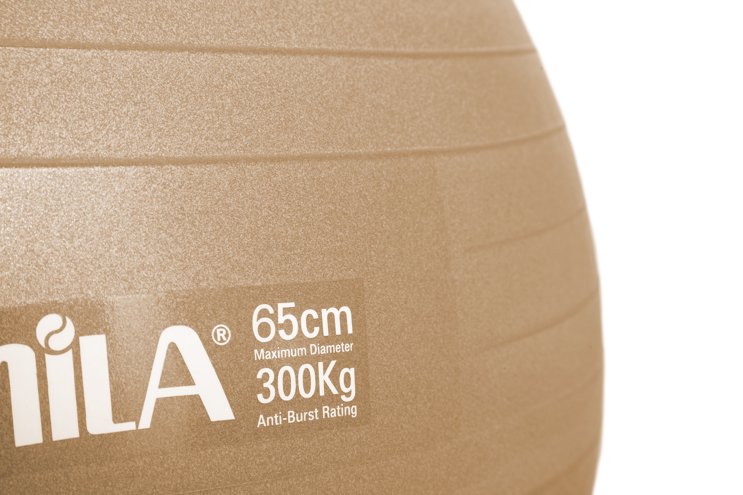 Amila Gymball 65cm Μπάλα Γυμναστικής Χρυσή - Image 2