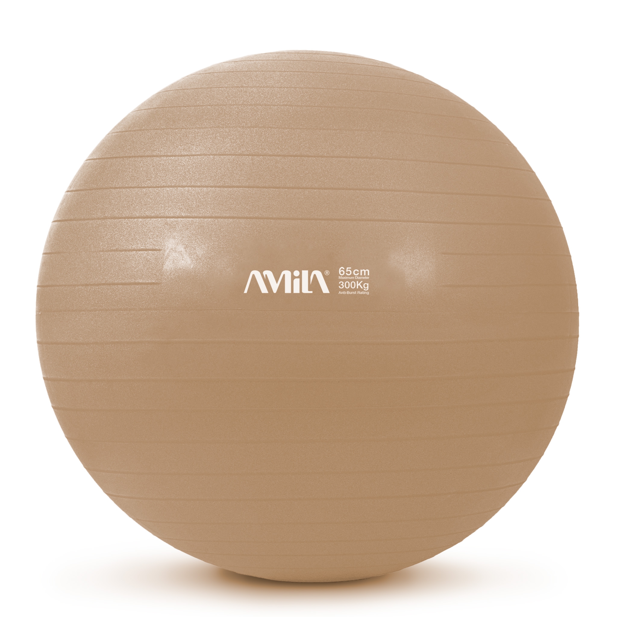 Amila Gymball 65cm Μπάλα Γυμναστικής Χρυσή