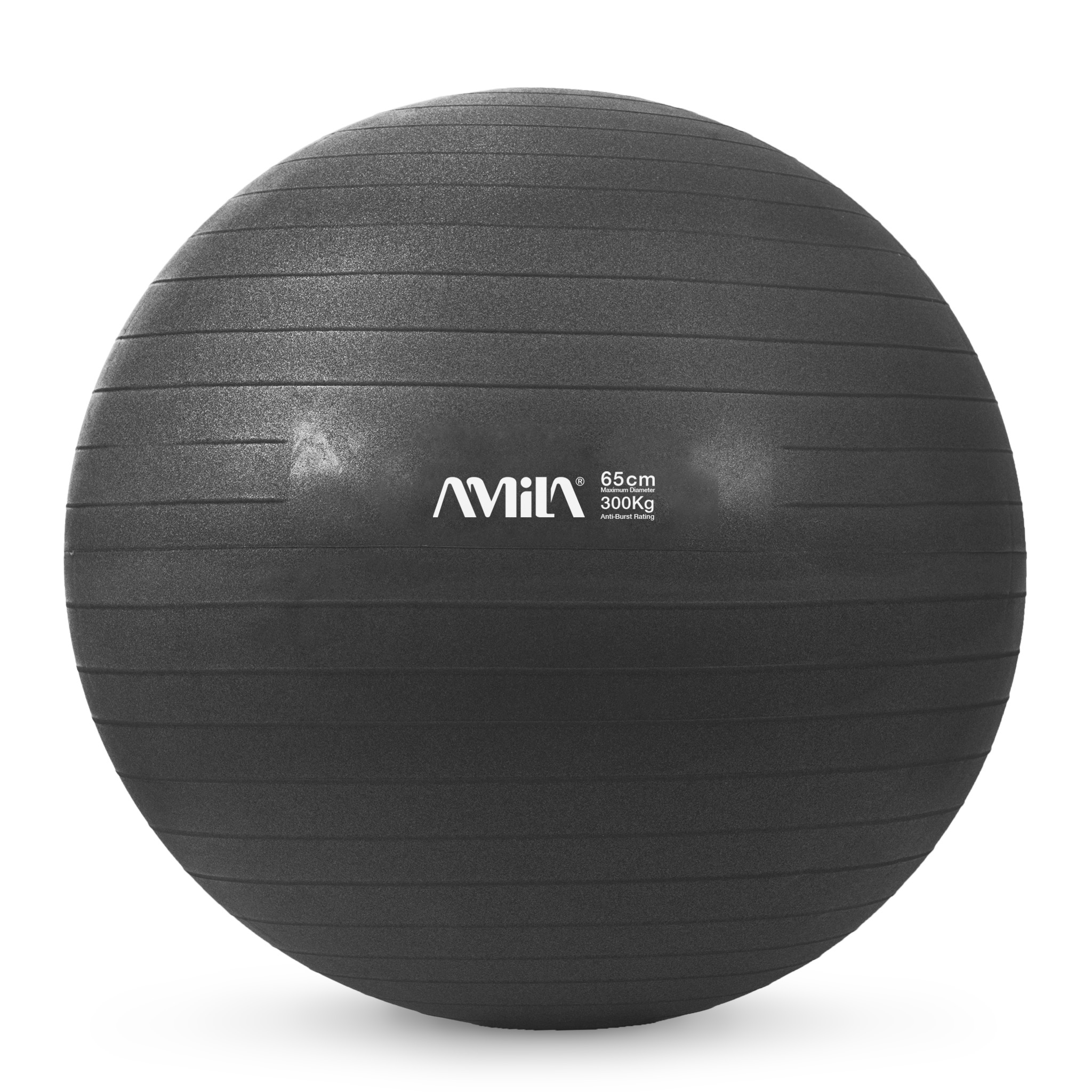 Amila Gymball 65cm Μπάλα Γυμναστικής Μαύρη