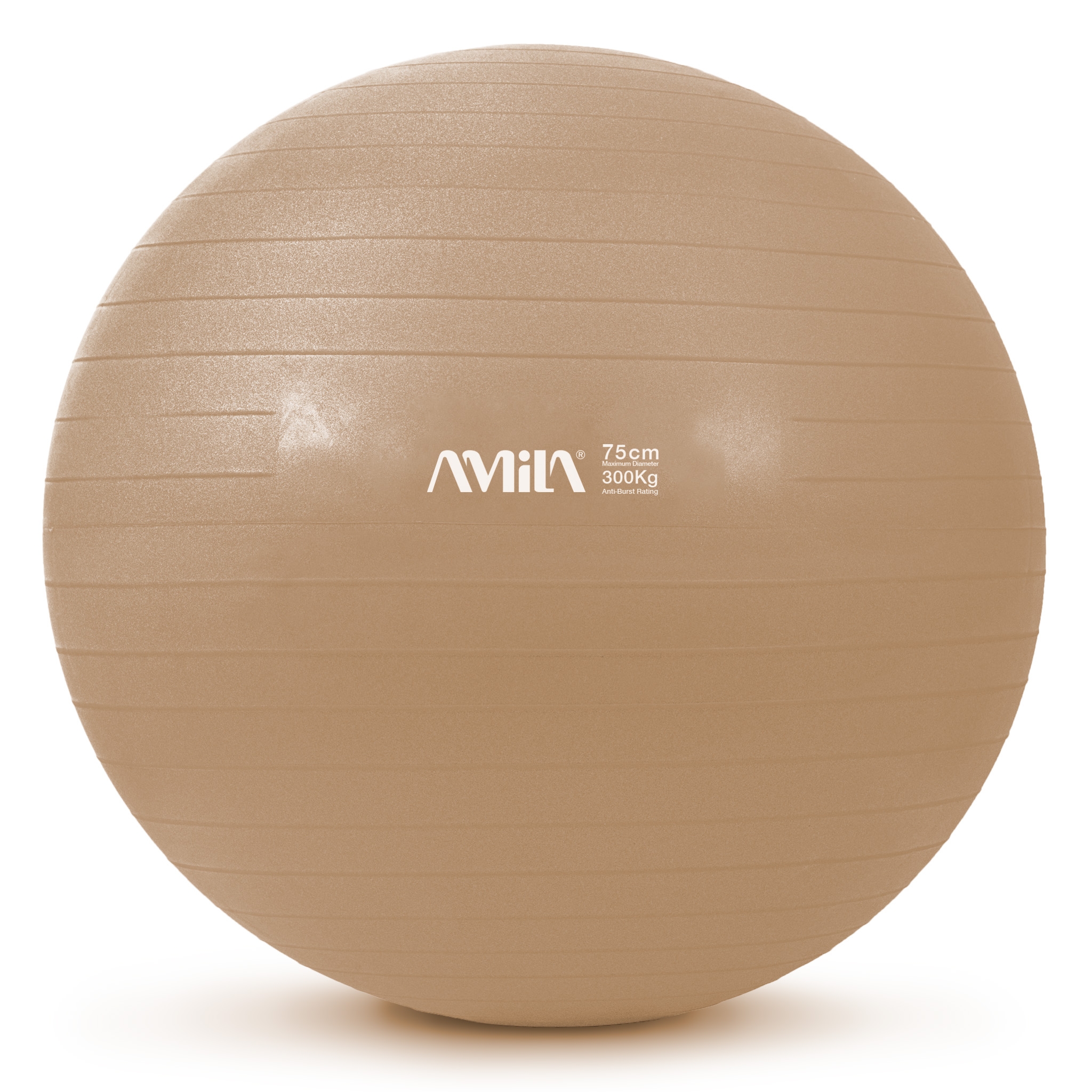Amila Gymball 75cm Μπάλα Γυμναστικής Χρυσή