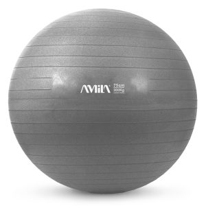 Amila Gymball 75cm Μπάλα Γυμναστικής Γκρι
