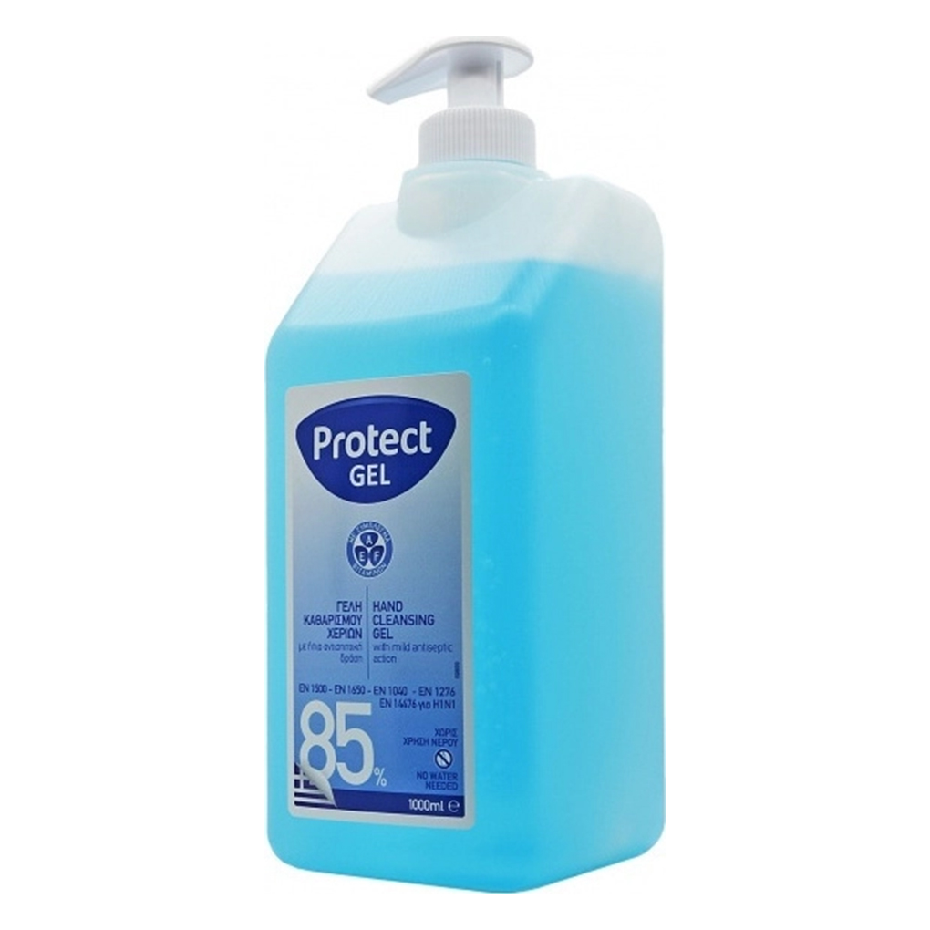 Protect Αλκοολούχο Αντισηπτικό Gel 85% 1000ml