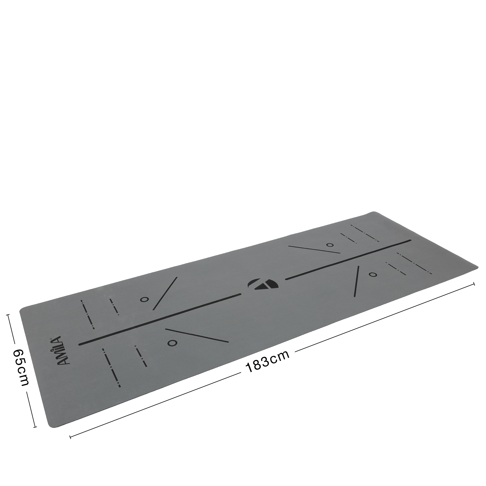 Amila Στρώμα Γυμναστικής PU 4mm Γκρι - Image 6