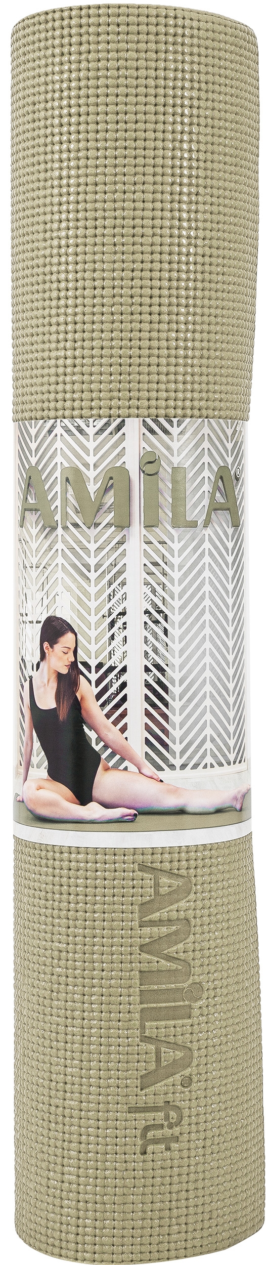 Amila Στρώμα Yoga 4mm Λαδί - Image 5