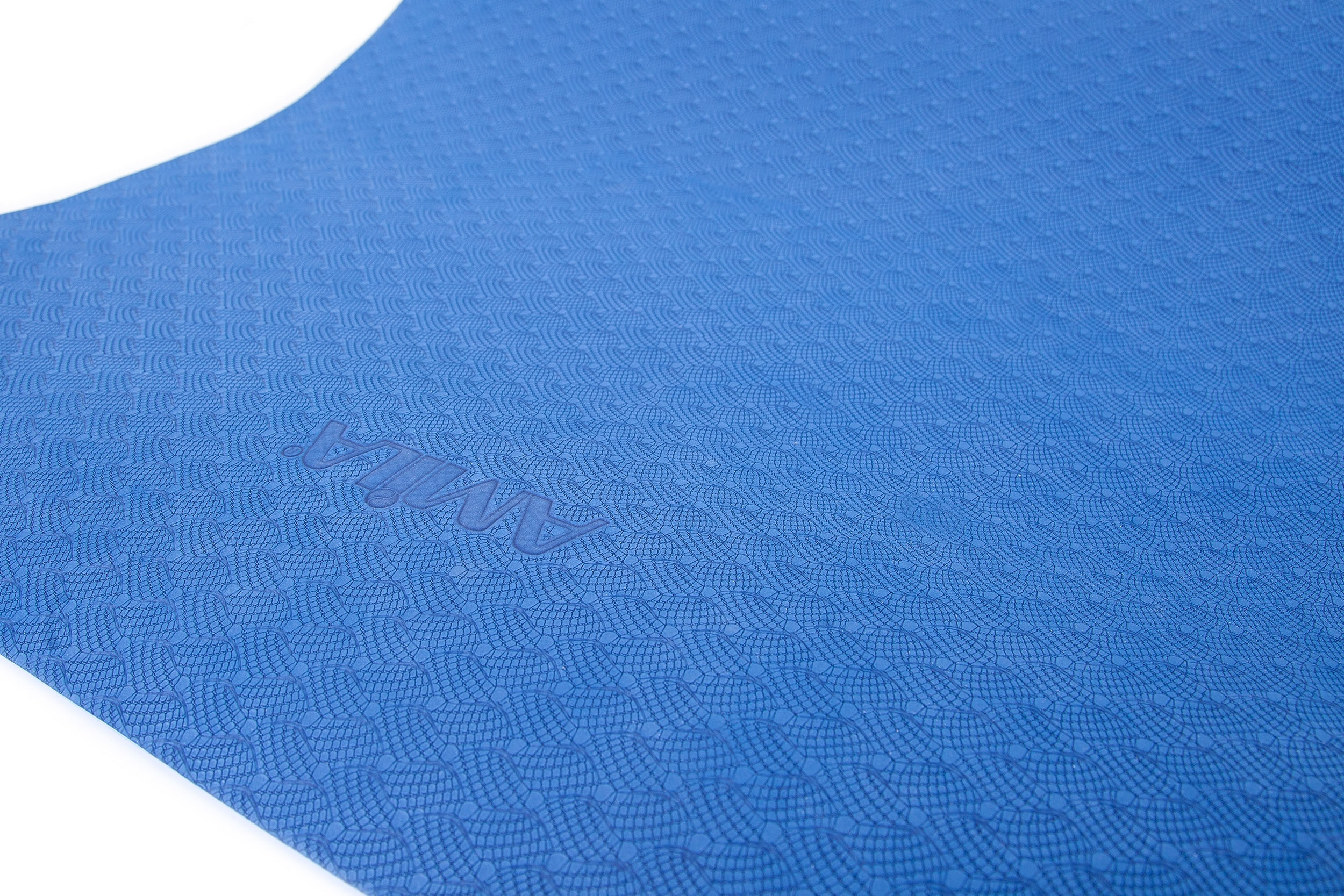 Amila Στρώμα Yoga 6mm TPE Μπλε\Γαλάζιο - Image 3