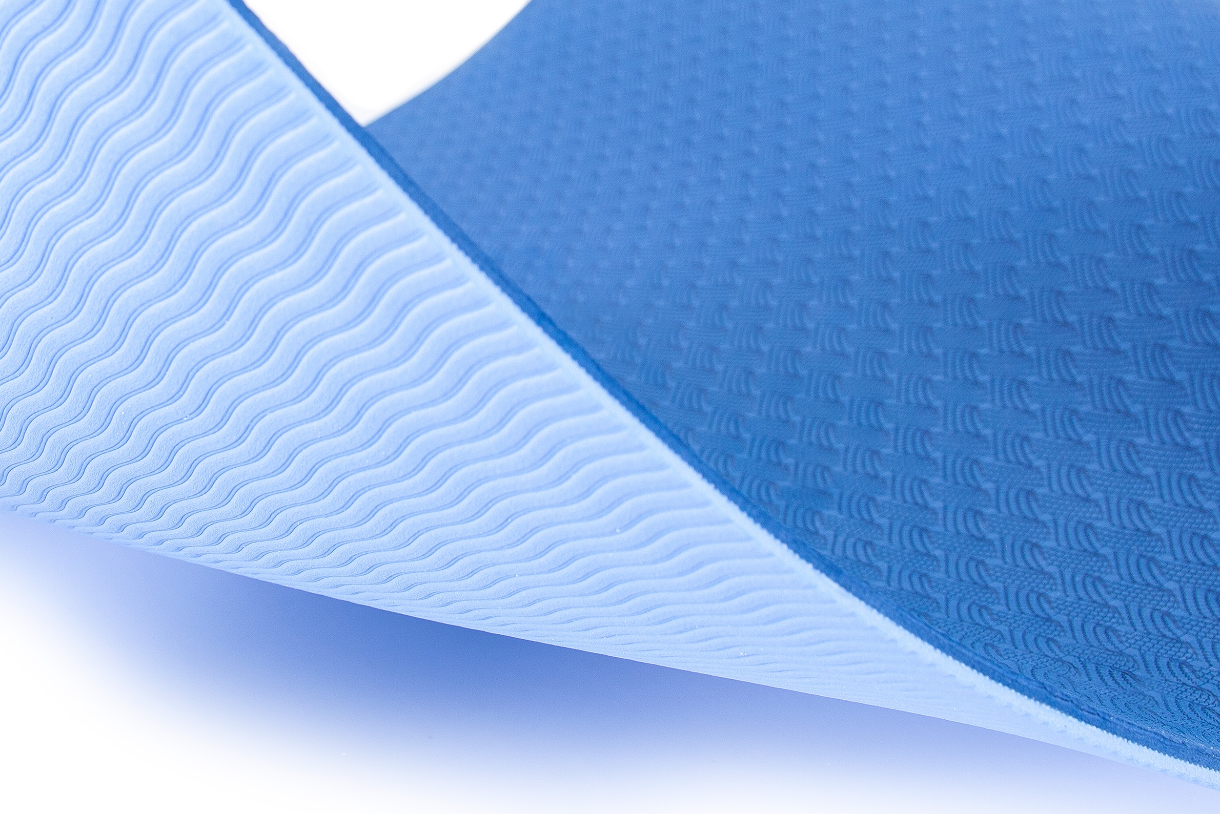 Amila Στρώμα Yoga 6mm TPE Μπλε\Γαλάζιο - Image 4