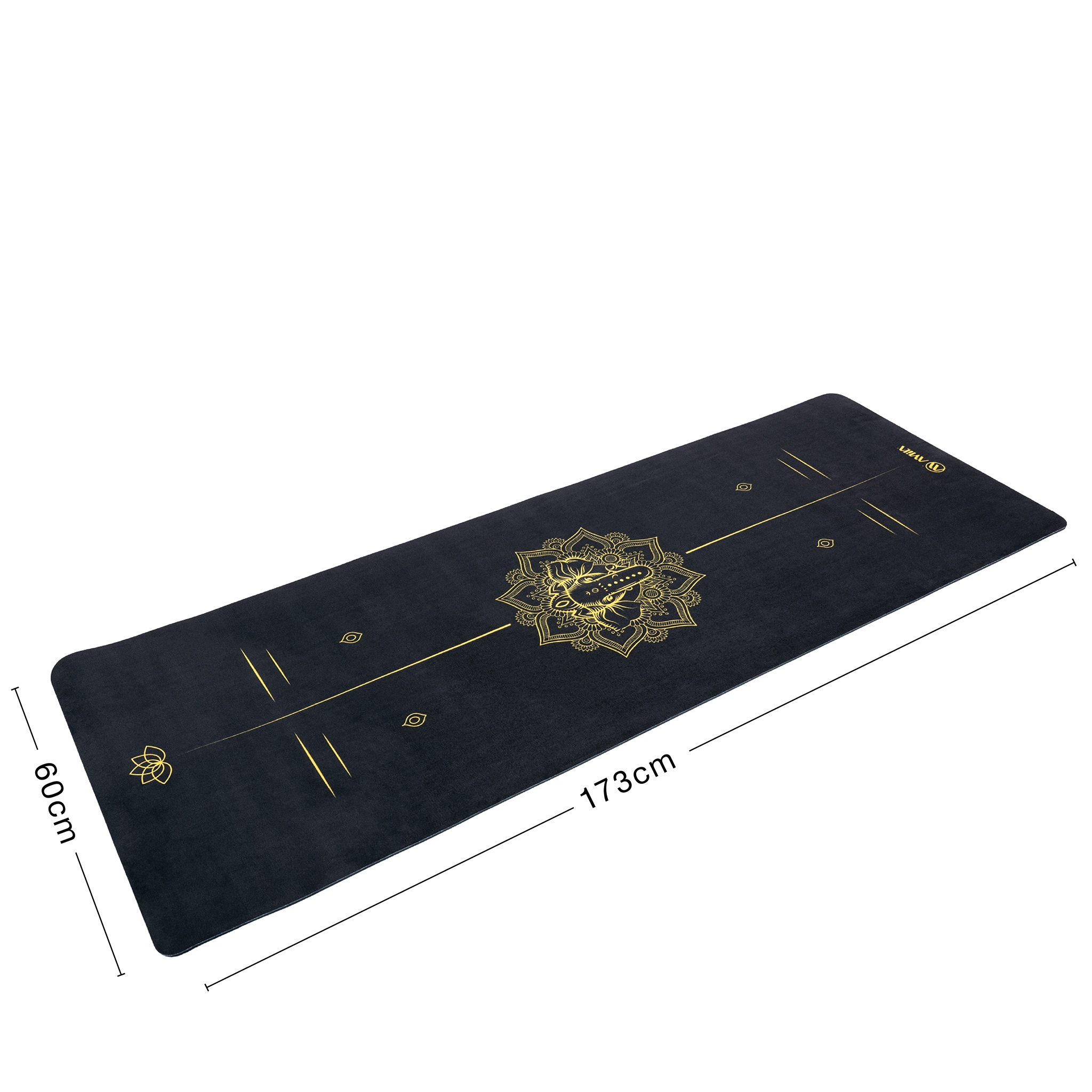 Amila Στρώμα Yoga 6mm TPE & Suede - Image 6
