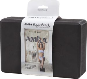 Amila Τούβλο Yoga Brick Μαύρο