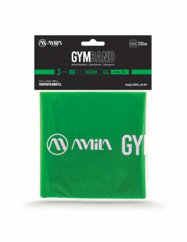 Amila GymBand 2.5m Λάστιχο Αντίστασης Medium - Image 2